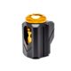 Tyrant CNC Universal Compensator, 9mm, 1x1x1 in, Black/Gold, TD-UCOMP-BLK/GLD