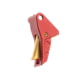 Tyrant CNC I.T.T.S Pistol Trigger, Springfield Armory Echelon, Red/Gold, TDECHETRIGREDGOLD