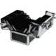 TZ Case Aluminum-Framed Makeup Case, Black/Clear, 14.5 x 8.25 x 9.25in, AB-116T B