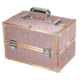 TZ Case Aluminum-Framed Makeup Case, Rose Gold, 14.25 x 9 x 9.25in, AB-16 ROG