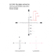 U.S. Optics TS-20X Rifle Scope, 2.5-20x50mm, 34mm Tube, Digital Red FFP MDMOA Reticle, Elevation and Windage 1/4 MOA Adjustments, Matte, Black, TS-20X MDMOA