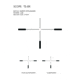 U.S. Optics TS-6X Rifle Scope, 1-8x24mm, 30mm Tube, Digital Red SFP Simple Cross Hair Reticle, Elevation and Windage Zeroing Knob with 1/2 MOA Adjustments, Matte, Black, TS-8X SFP