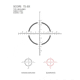 U.S. Optics TS-8X Rifle Scope, 1-8x24mm, 30mm Tube, First Focal Plane, Digital Red Illuminated JNG MIL Reticle, Matte Black, TS-8X JNG MIL