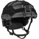 UARM BHBH Boltless High-Cut Ballistic Helmet, Type IIIA Threat Level, Black, M, BHBHMB