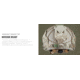 UARM BHBH Boltless High-Cut Ballistic Helmet, Type IIIA Threat Level, Multicam, M, BHBHMM