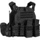 UARM FRPC Fast Response Plate Carrier, Pocket Cummerbund, Black, S, FRPCSB-ACFRPCSB