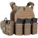 UARM FRPC Fast Response Plate Carrier, Pocket Cummerbund, Coyote, S, FRPCSC-ACFRPCSC