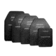 UARM SA4S Level IV+ Silicon Carbide SAPI Armor Plate, Multi-Curved, Polyurea Coated, 12.5in x 9.4in, Black, Medium, SA4SM