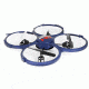 UDI RC U818A-1 2.4Ghz 4 Channel 6 AXIS UFO Drone w/2MP 720P camera &amp; protection, Dark Blue 61236