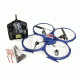 UDI RC U818A-1 2.4Ghz 4 Channel 6 AXIS UFO Drone w/2MP 720P camera &amp; protection, Dark Blue 61236