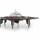 UDI RC U845 UFO Drone 2.4Ghz 4 Channel 6 AXIS headless w/720P HD camera, Black 61324