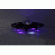 UDI RC U845 UFO Drone w/WIFI FPV 2.4Ghz 4 Channel 6 AXIS headless w/720P HD camera, Navy Blue 61325