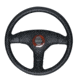 Uflex USA Antigua Steering Wheel With Burlewood, Black, V60BRC