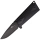 Ultimate Equipment M1911 Compact Hammerhead Folding Knife, 4.25in Closed, 3in Black Titanium Coated 440C SS Drop Point, Black Checkered G10 Handle, CKGB-440C