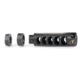Ultradyne Apollo S Compensator 7.62x51mm, Nitride, 416 Stainless Steel, Black, UD10270