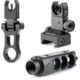 Ultradyne C4 Dynamount Flip-up Front/Rear Sight Set w/Apollo Compensator