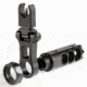 Ultradyne C4 Dynamount Flip-Up Front Sight w/Mercury Compensator, .223/5.56, 1/2x28, Black, UD10730