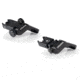 Ultradyne C4 Offset Flip-Up Front/Rear Sight Set, Black, UD10880