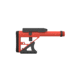 Ultradyne UD Adjustable Butt Stock, Long, Habanero Red, UD20063-HR