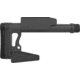 Ultradyne UD Lightweight Butt Stock, High, Armor Black, UD20102-AB