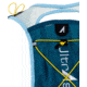 Ultraspire SPRY 4.0 Emerald Vest, Blue/Sky, Universal, UA138EB