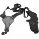 Uncle Mike's Sidekick Vertical Shoulder Holster, Right Hand, Matte, Black, 83001