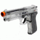Umarex Beretta 92FS Spring Airsoft Pistol,6mm cal,12 Round,Clear 62655