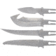 Uncle Henry Knife W/4 Blade Intchngle Set Staglon Promo Q3