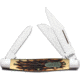 Uncle Henry Uncle Henry 885UH Sr. Rancher Next Gen Folding Knife, 3in 7Cr17 HC Stainless Steel Clip Point, Sheepfoot and Clip Spay Blade , Staglon Handle, Sliver, 1136003
