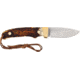 Uncle Henry Pro Hunter Full Tang Fixed Blade Knife, Black / Silver, Medium