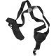 Uncle Mike's Sidekick Vertical Shoulder Holster, Right Hand, Matte, Black, 83011