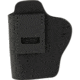Uncle Mike's IWB Leather Belt Size 04 Holster, Glock 17/19, Right Hand, Matte Black, UMIWB4MBLR