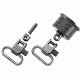 Uncle Mike's Sling Swivels - QD REM 870 - External Ratchet - Cap Set-20 Ga., 1in