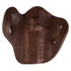 Uncle Mike's UM OWB Leather Belt Size 04 Holster, SIG Sauer P320, Right Hand, Matte Black, UMOWB4MBLR