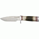 Uncle Mikes Classic Model 125 Fixed Blade Knife, Genuine Stag Handle BCB125S
