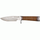 Uncle Mikes Classic Model 125 Fixed Blade Knife, Stacked Leather Handle BCB125L