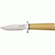 Uncle Mikes Classic Model 4 Fixed Blade Knife, 3.75in, A-2 Tool Steel, Antique Ivory Micarta Handle BCB4AM