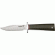 Uncle Mikes Classic Model 4 Fixed Blade Knife, 3.75in, A-2 Tool Steel, Green Canvas Micarta Handle BCB4GC