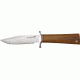 Uncle Mikes Classic Model 4 Fixed Blade Knife, 3.75in, A-2 Tool Steel, Natural Canvas Micarta Handle BCB4NM