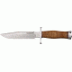 Uncle Mikes Classic Model 7 Fixed Blade Knife, 7in, A-2 Tool Steel, Leather Commando Style Handle BCB7SLCOM