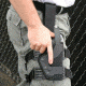 Uncle Mike's Law Enforcement Black Kydex Tactical Holster Platform