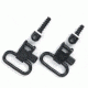 Uncle Mike's Swivels - Loop Size 1 1/4 inch, Swivel Quick Detach Set 115 RGS