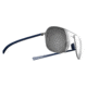 Under Armour Alloy Bifocal Prescription Sunglasses, Satin Silver w/Navy Rubber Frame-U8600056-934001BI