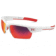Under Armour Igniter 2.0, Shiny White Frame w/Red Rubber, Gray w/IR ML, U8600051-106451
