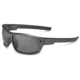 Under Armour Ranger Single Vision Prescription Sunglasses, Satin Carbon w/Black Rubber Frame-U8600061-060108SV