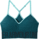 Under Armour Armour Seamless Bra  - Women's, Tourmaline Teal AFS/Deprecated/Tropical Tide, Small, 1275923-716-SM