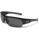 Under Armour Big Shot Sunglasses, Satin Black/Charcoal Gray Frame, Gray Polarized U8630085-010908