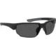 Under Armour Blitzing Sunglasses with Matte Black Frame and Grey Polarized Lens, Medium, UA0012S 003-M9