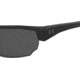 Under Armour Blitzing Sunglasses with Matte Black Frame and Grey Polarized Lens, Medium, UA0012S 003-M9