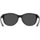 Under Armour Breathe Sunglasses with Shiny Black Frame and Grey Lens, Medium, UA0014GS 807-IR